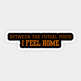 Futsal Goalie Home Sticker